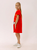 Платье "Мульти" Красный арт. дк290к